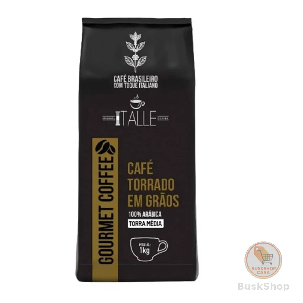 Cafe Graos Torra Media Gourmet Café Italle 1kg