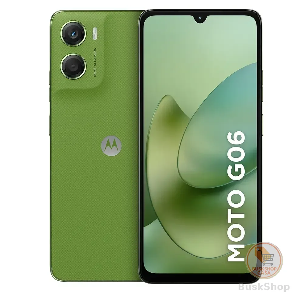 Smartphone Motorola Moto G06 - 128gb 4gb Ram + 8gb Ram Boost E Camera 50mp Com Ai Bateria De 5.2 Ah Tela 6.9