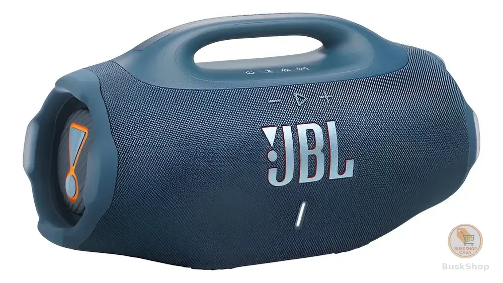 Caixa de Som JBL Boombox 4 Bluetooth Portátil 210W Bivolt Azul