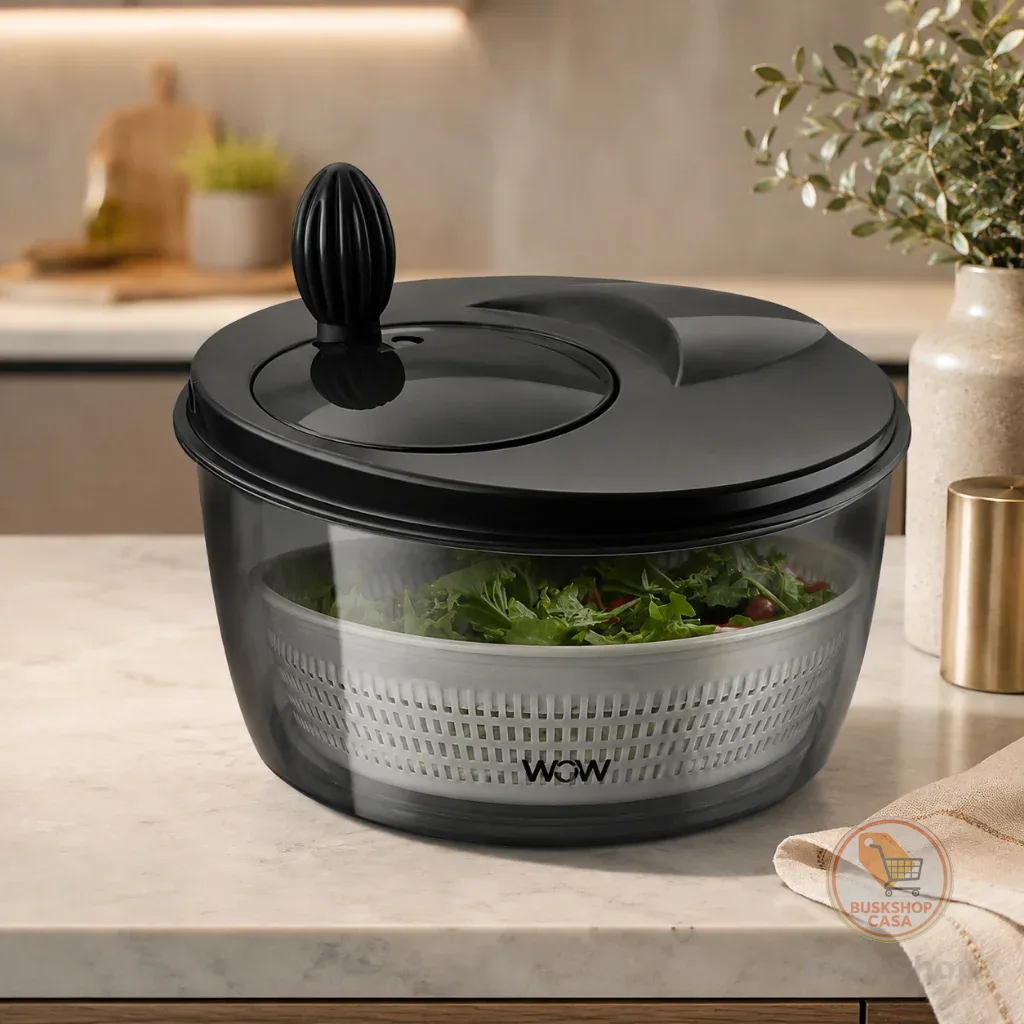 Centrífuga De Salada Secador Verduras  Manual 4l