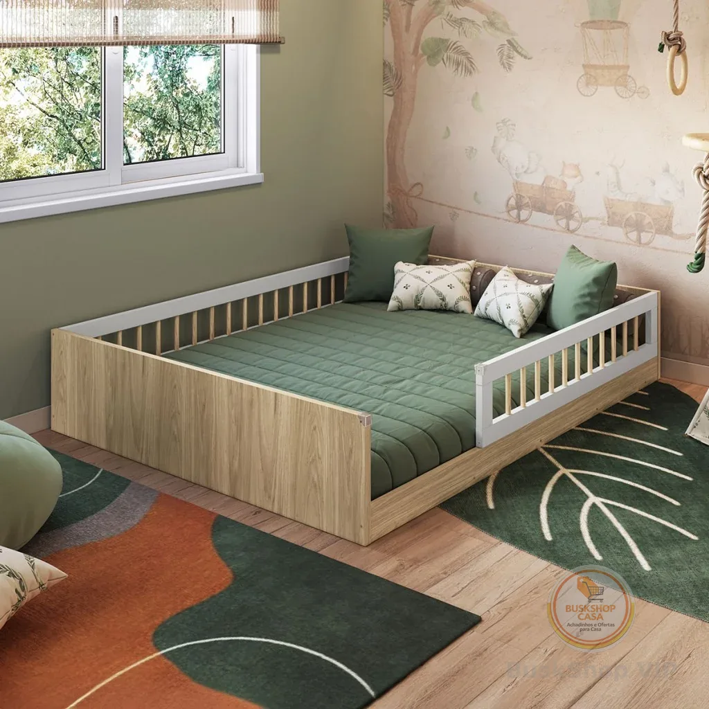 Cama Montessoriana Casal Affetto - Completa Móveis