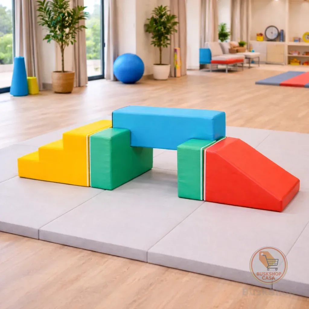 Circuito Espumado 5 Pçs Playground Infantil Parquinho Seguro
