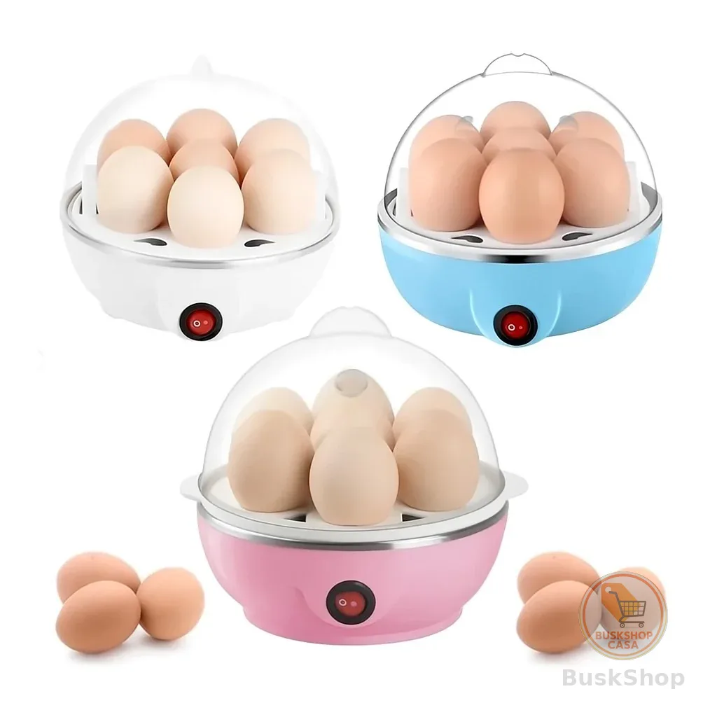 Cozedor de Ovos Elétrico 110V – Portátil a Vapor para Cozinha Envio Imediato