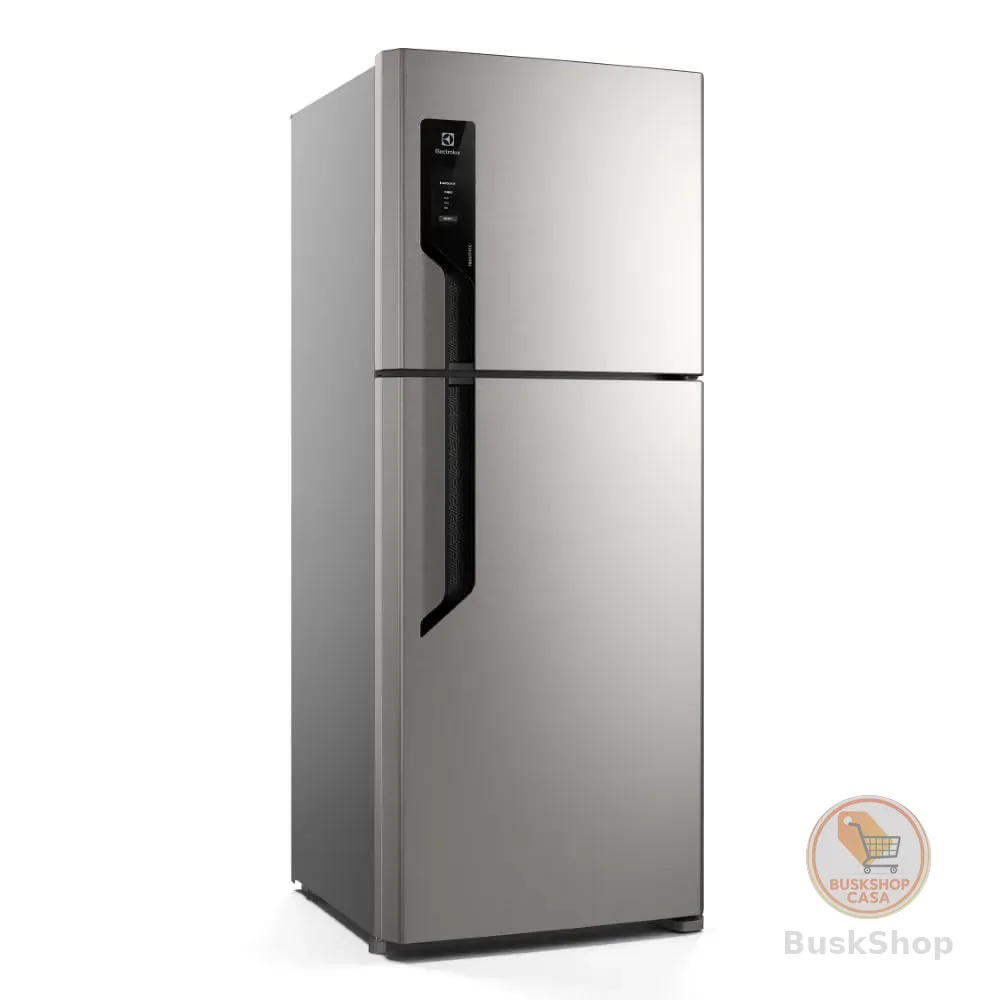 Geladeira Electrolux Frost Free 431L Efficient AutoSense Duplex Inox Look (TF70S) 127V