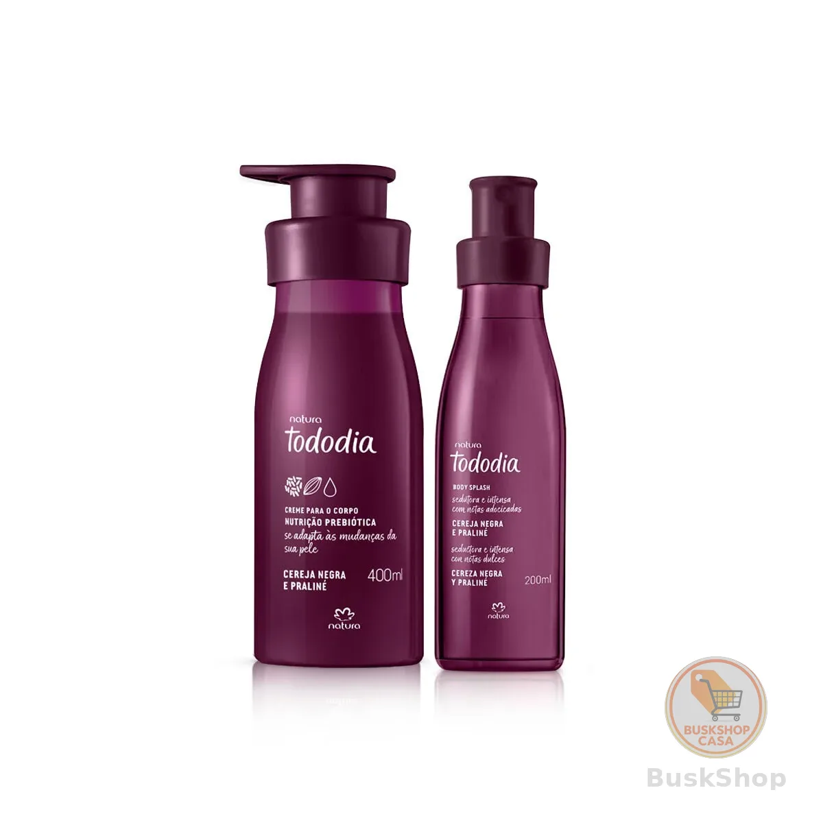 Kit Cereja Negra e Praliné Tododia (2 produtos)