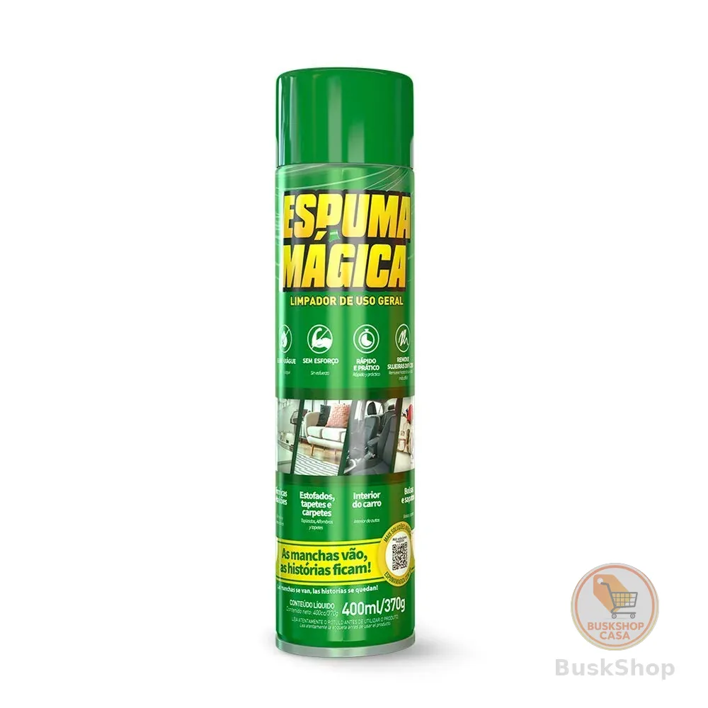 Espuma Mágica Aerossol 400ml / 370g