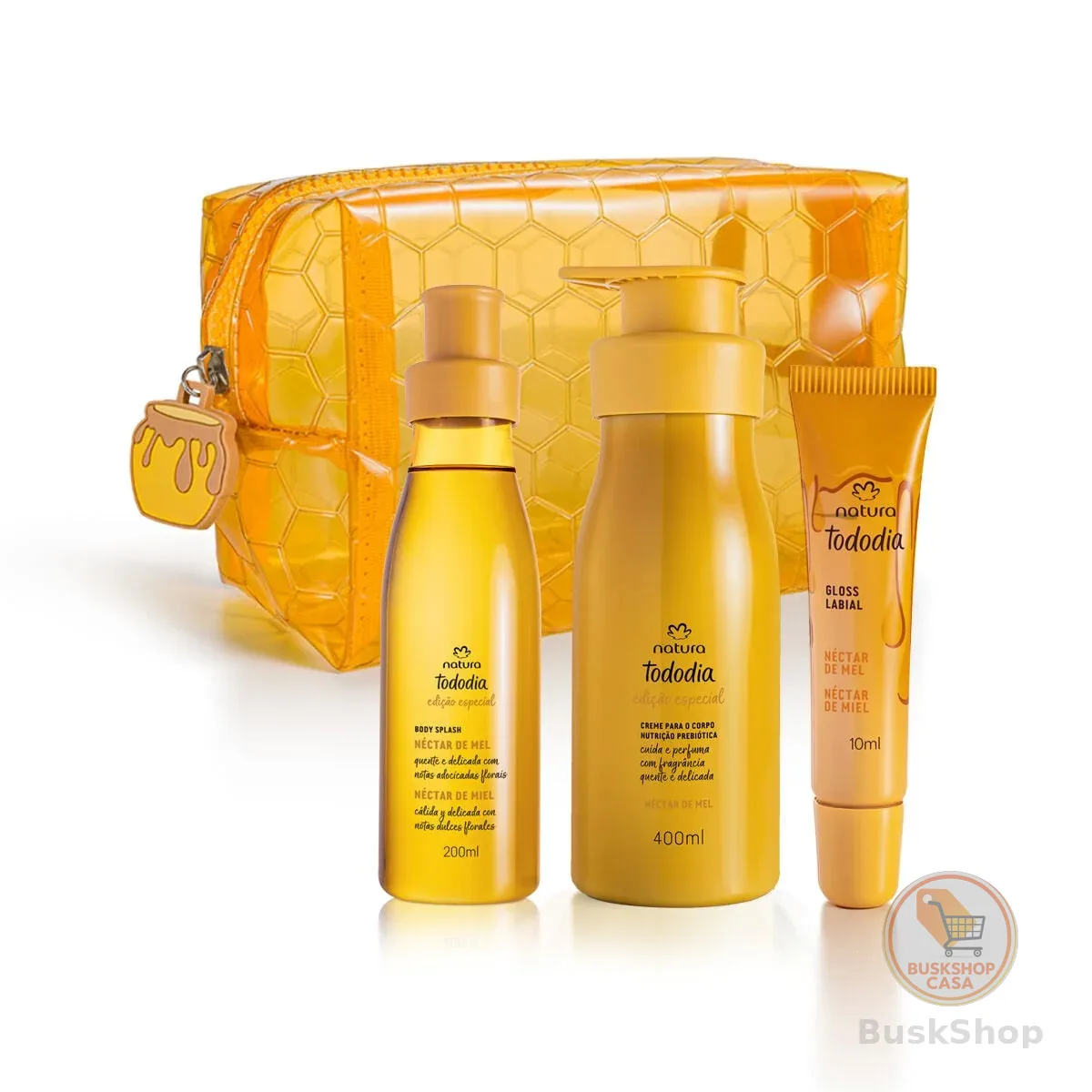 Kit Tododia Néctar de Mel com Nécessaire (4 produtos)