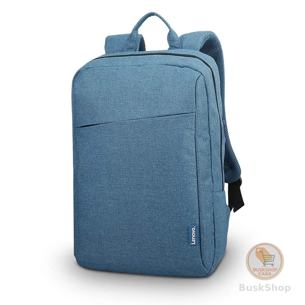 Mochila Lenovo Casual B210 Azul para Notebook 15,6" - GX40Q17226 | Compartimento dedicado para notebook com amplo espaço para organização