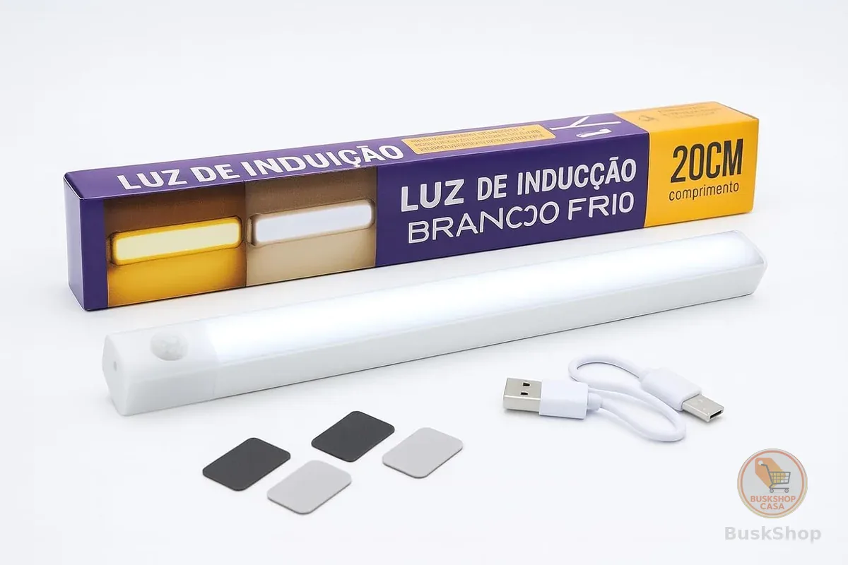 Luminárias LED Recarregáveis Com Sensor De Movimento, Luz Automática Para Armário, Corredor, Quarto, Escada - Para Noites Mais Seguras