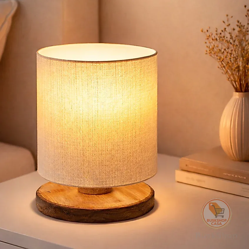 Luminárias Bivolt Abajur Para Cabeceira de Cama Decoração Moderna Quarto Conjunto Elegante