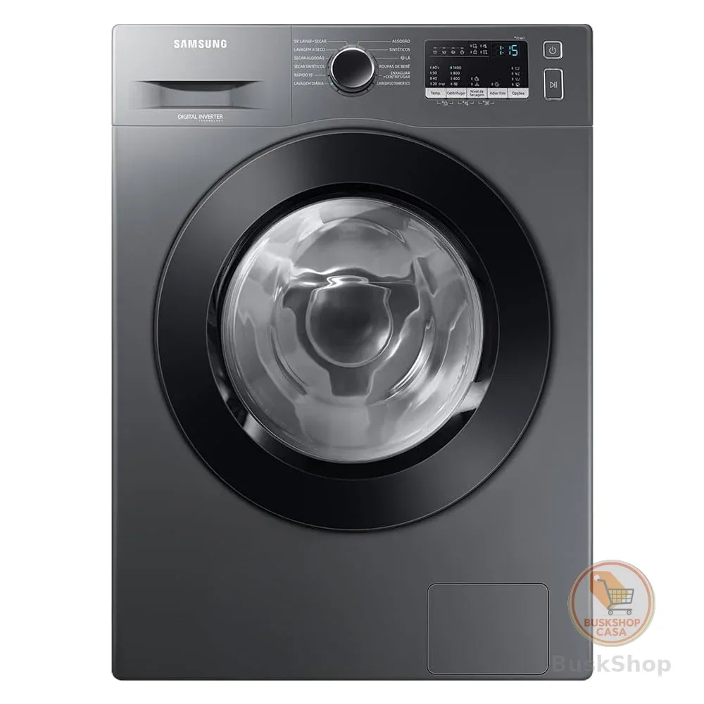 Samsung Lava e Seca WD11M com Digital Inverter WD11M4473PX Inox Look 11/7kg - 127V