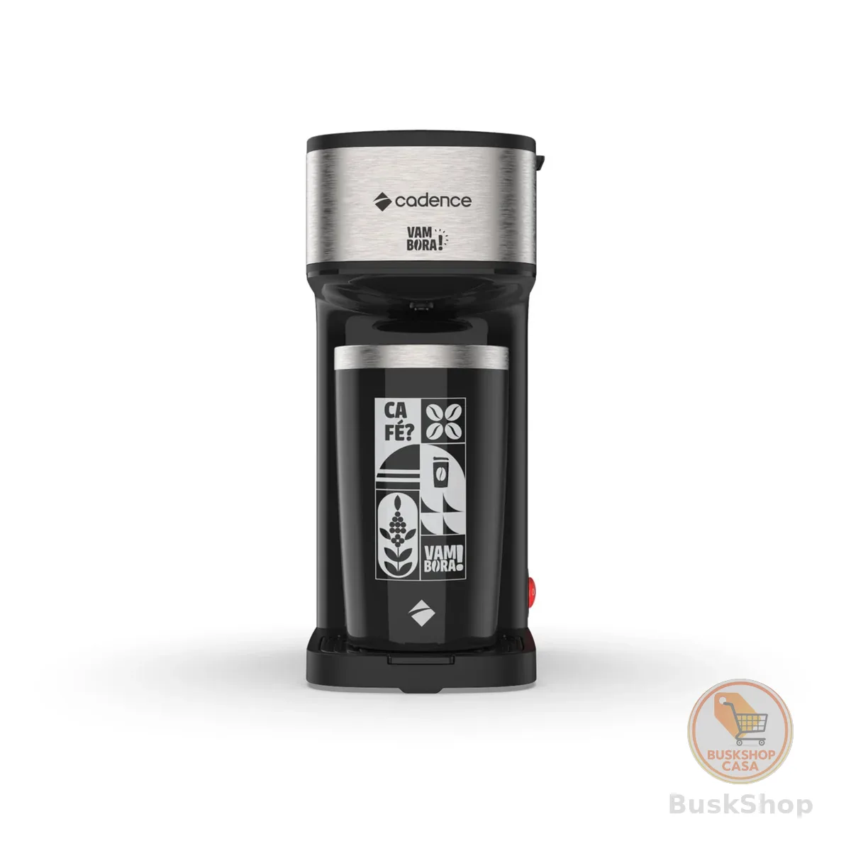 Cadence Cafeteira Elétrica VamBora, 470ML, CAF207, 127V