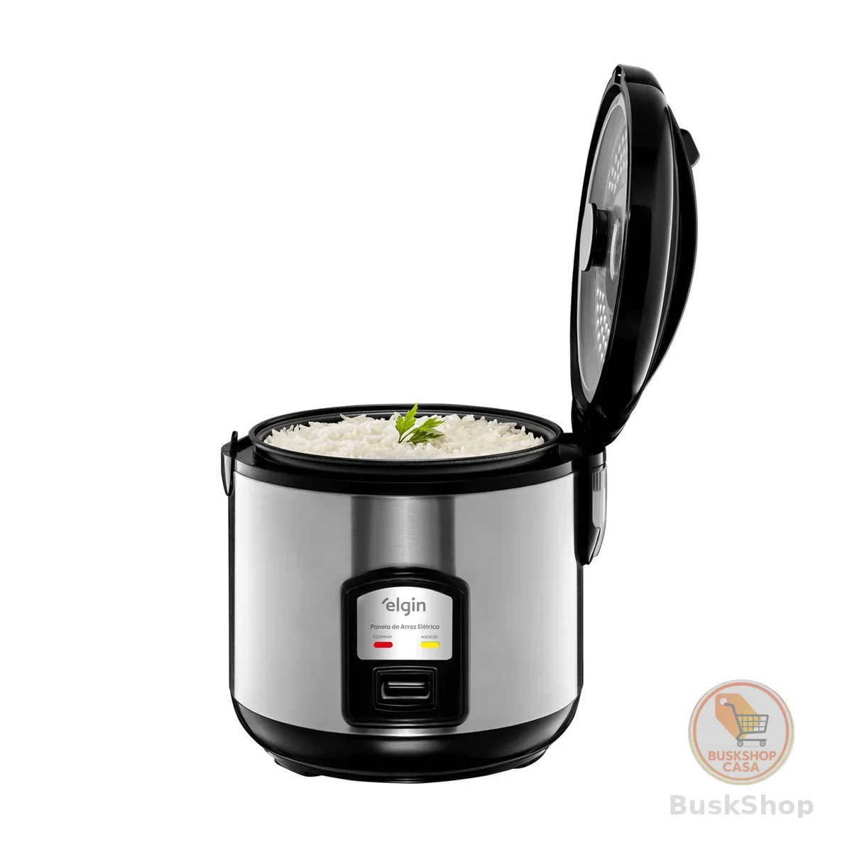Panela de Arroz Elétrica Elgin Capacidade 5 Xícaras 1 Litro 400W 110V