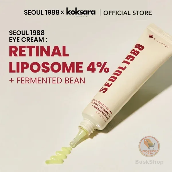[OFFICIAL] SEOUL 1988 Retinal Liposome 4% + Fermented Soybean Eye Cream 10ml/30ml