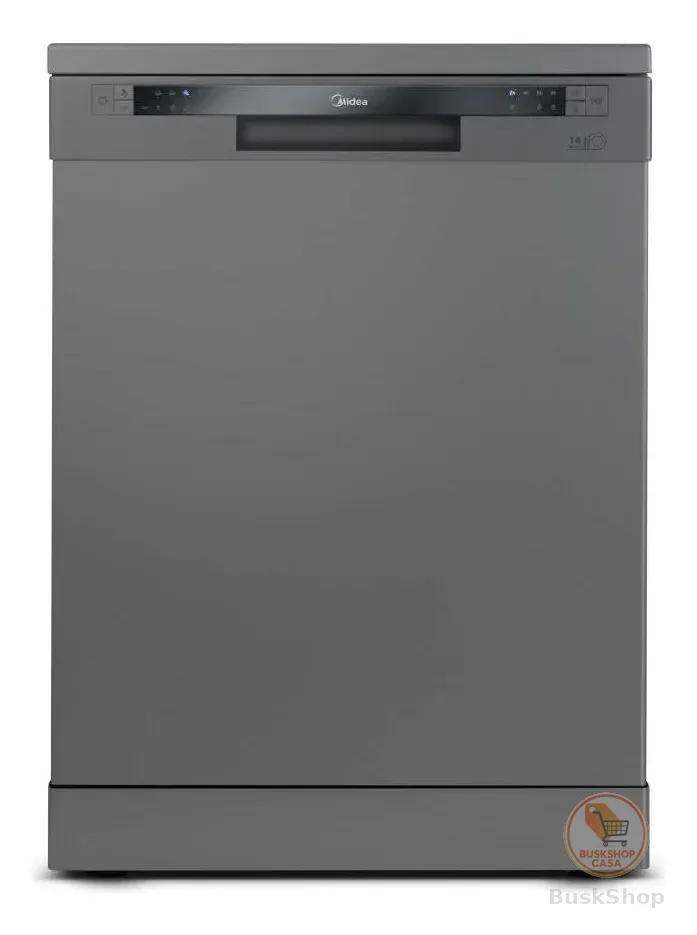 Lava Louças Midea 14 Serviços Pré Lavagem Cinza Dwa14s2 22