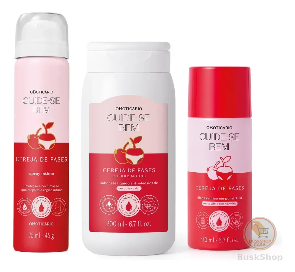 Combo Cuide-se Bem:  Sabonete Líquido 2 Em 1 200ml + Spray Í