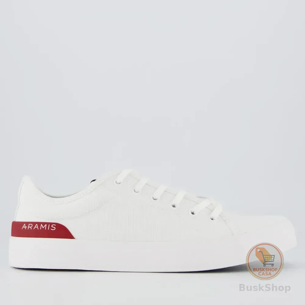 Tênis Aramis Deep Canvas Branco Branco - 38 Br