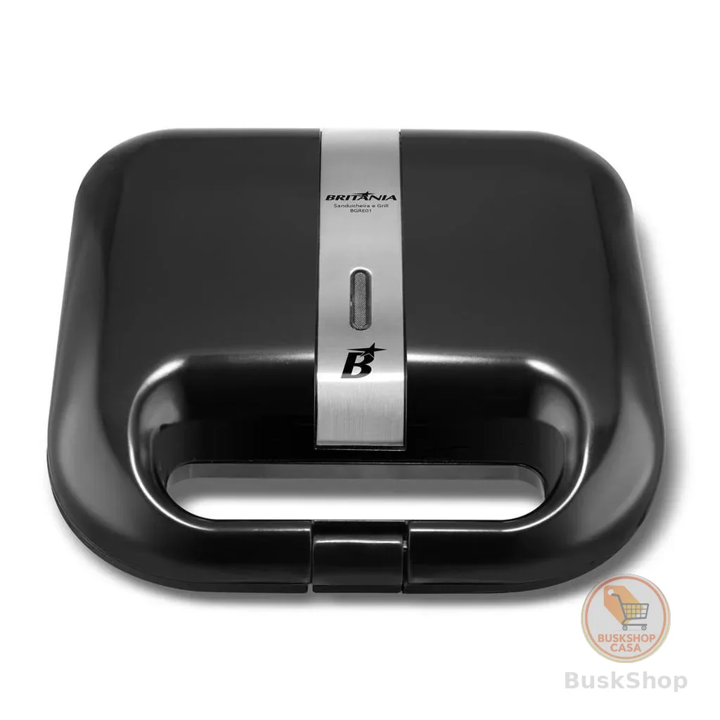 Sanduicheira e Grill Britânia 2 em 1 750W BGRE01