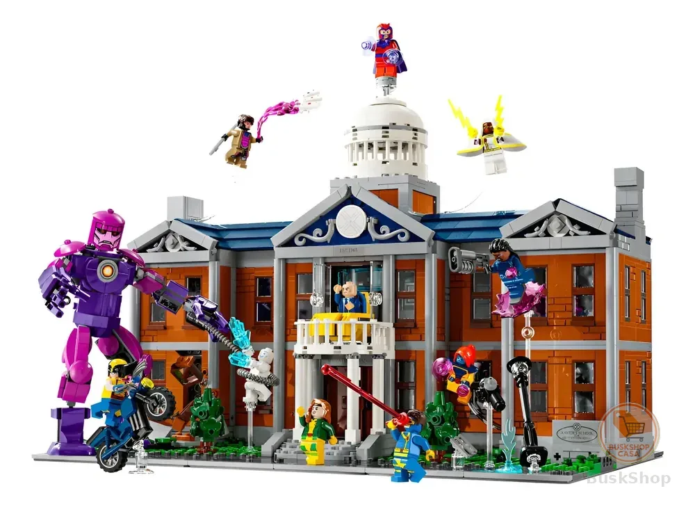 Blocos De Montar Rei Marvel - X-men: A Mansão X 3093 Peças 3093 Marvel - X-men A Mansão X