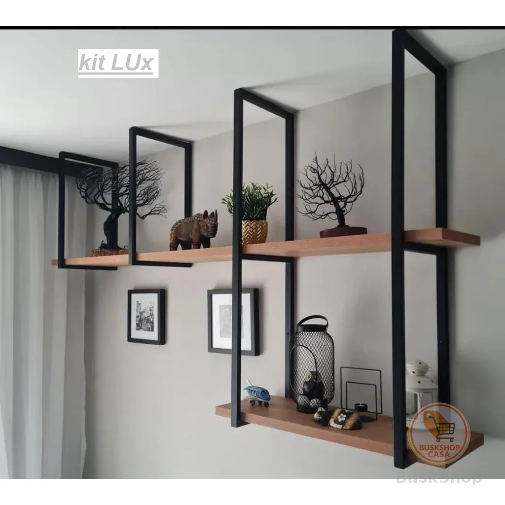 kit prateleira ind. LUX COMPLETO 150CM envio 24hs pre encomenda devido a demanda alta