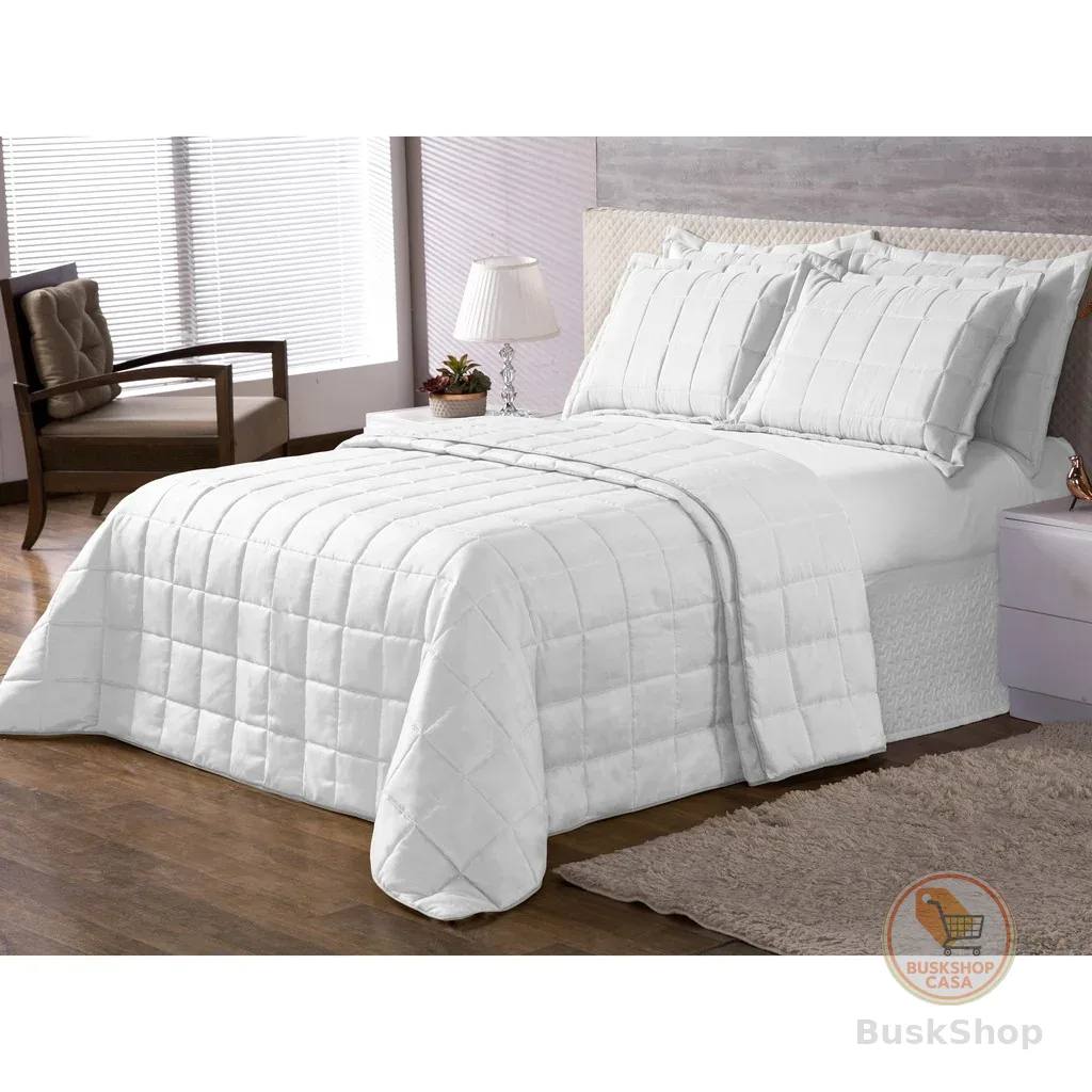 Cobre Leito Basic Queen 3 Peças Várias Cores