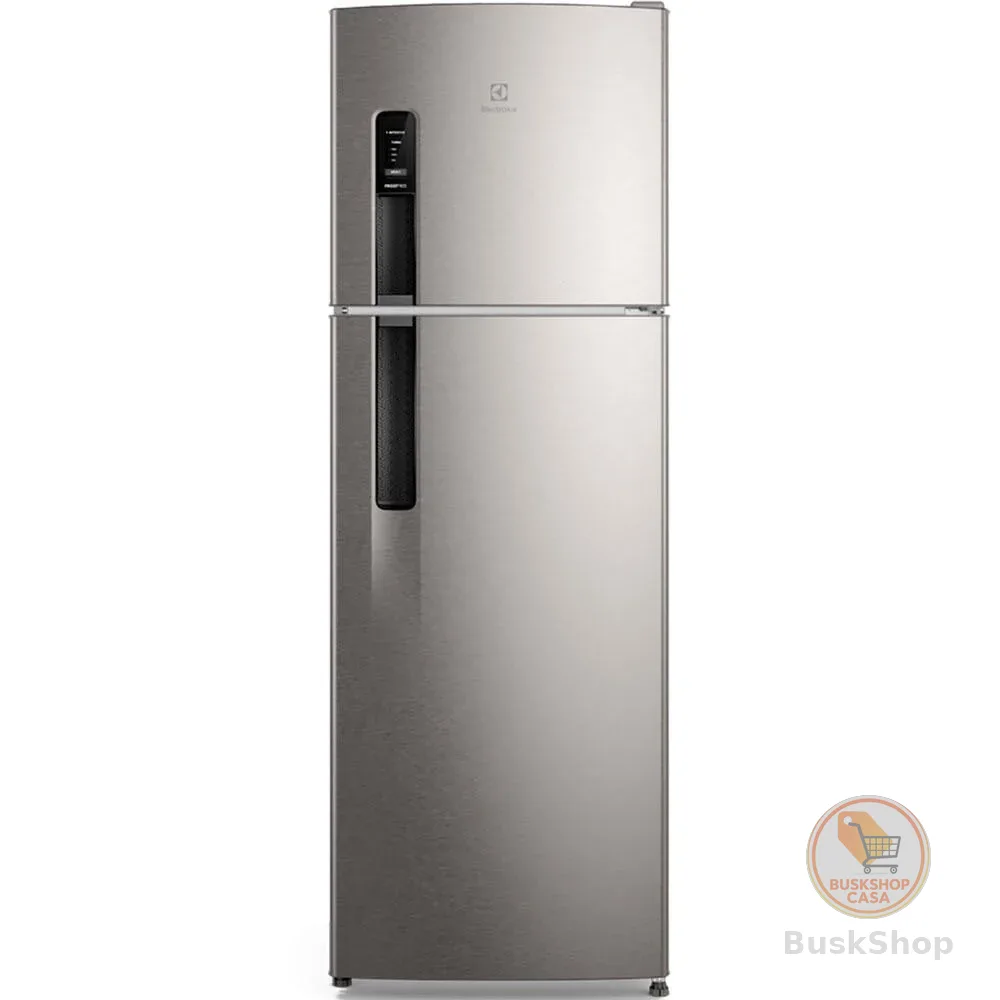 Geladeira Electrolux Frost Free 380L AutoSense Inverter Duplex Inox Look (IF41S)