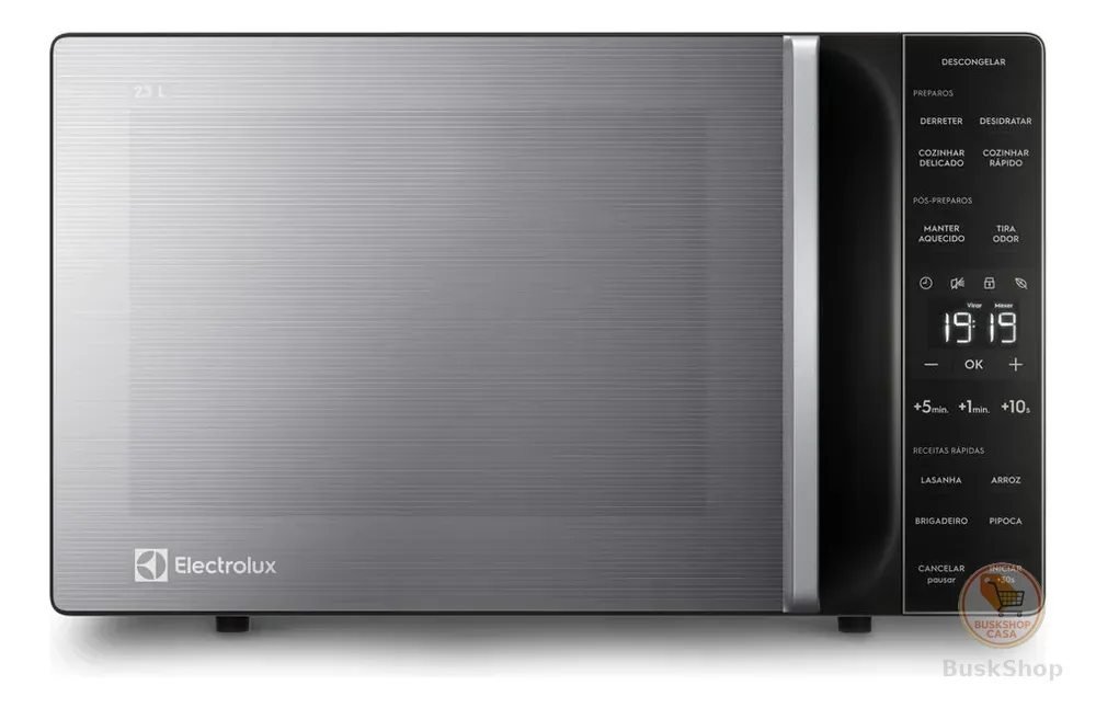 Micro-ondas Electrolux Prata 23L Efficient ME23S 127V