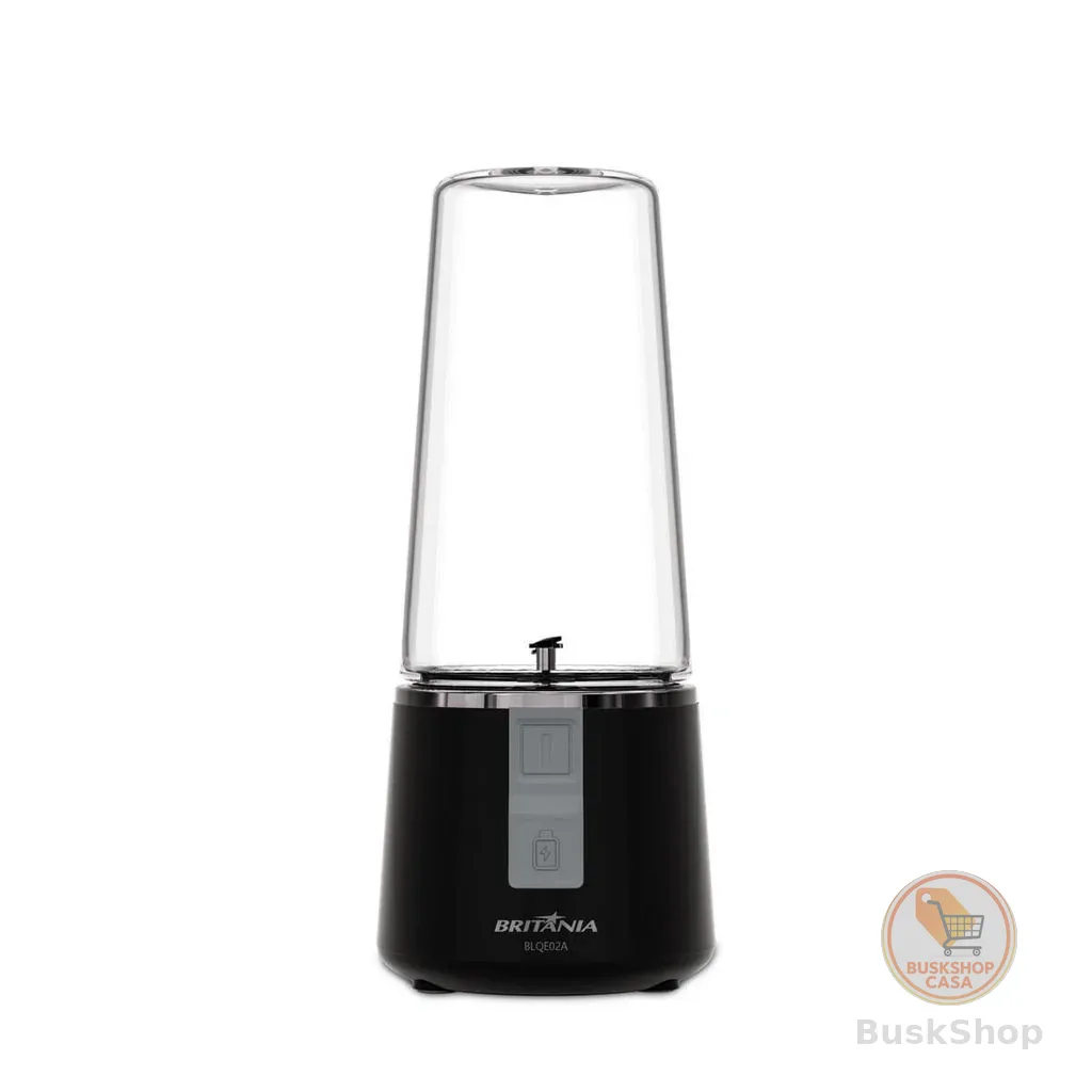 Liquidificador Portátil Britânia 300ml 50W USB BLQE02A