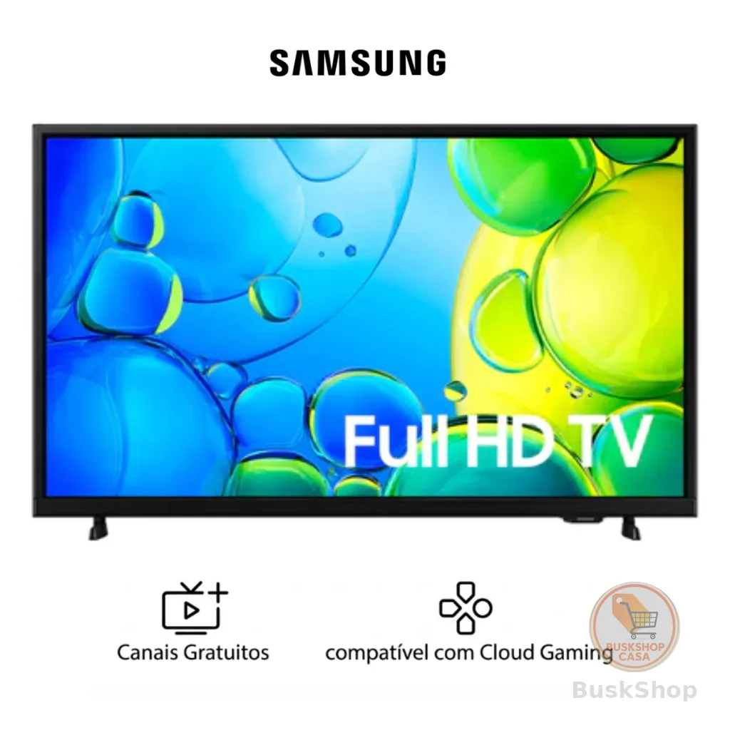 Samsung Smart TV 43 Polegadas FHD Modelo Ls43f6000fgxzd  Xbox Cloud Gaming Com Canais Gratuitos