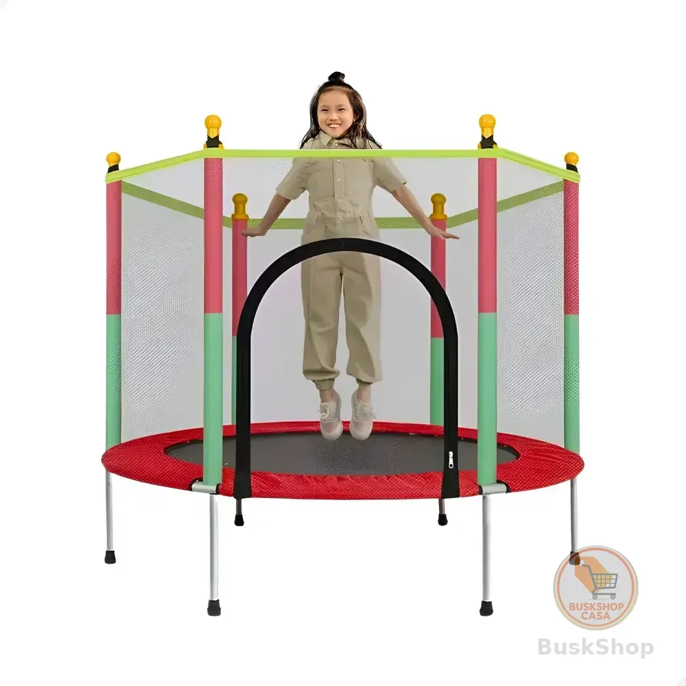 Cama Elástica Pula Pula Infantil Trampolim 1,4 Metros Atentu