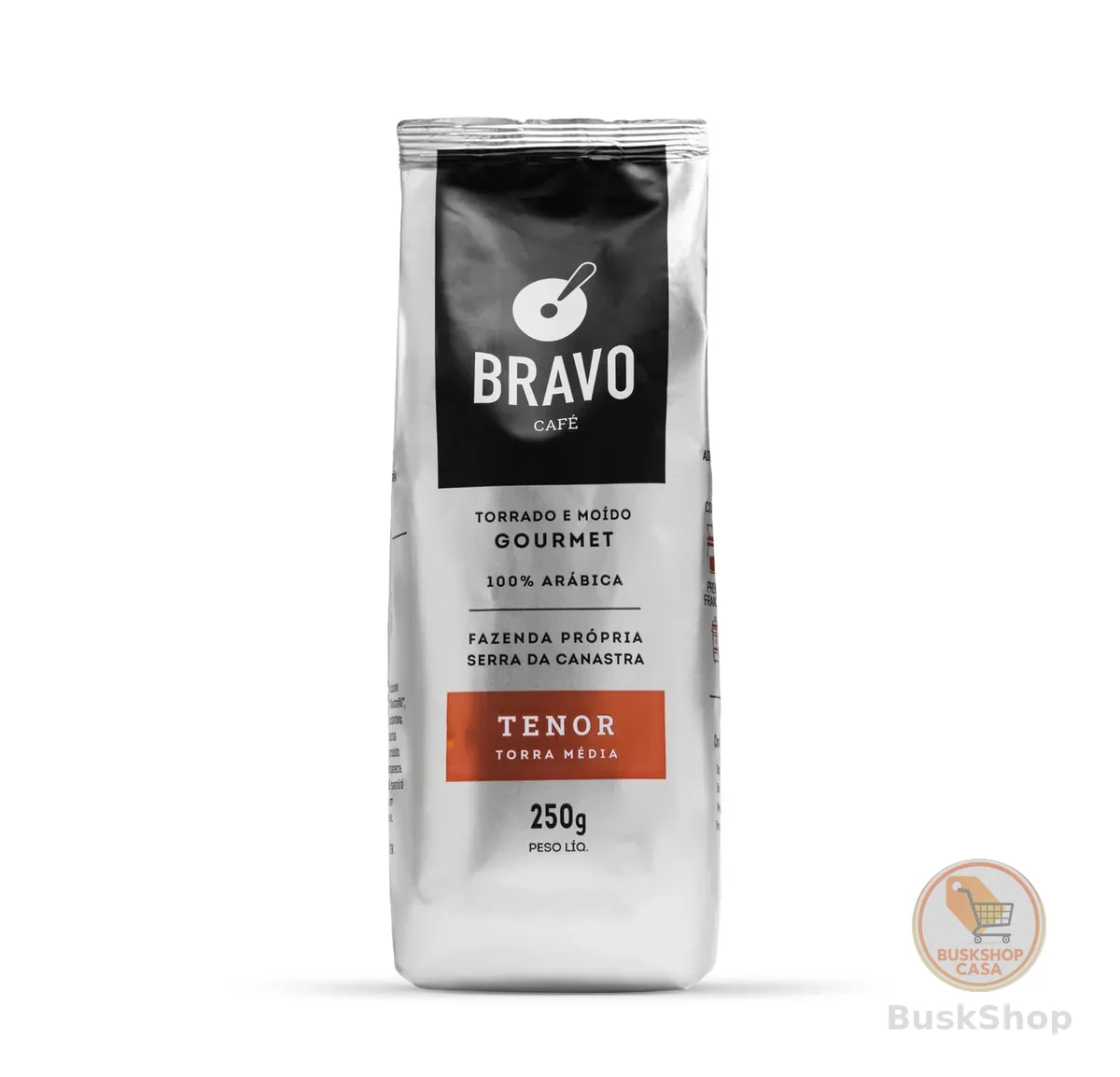 BRAVO CAFÉ TENOR MOIDO 250G