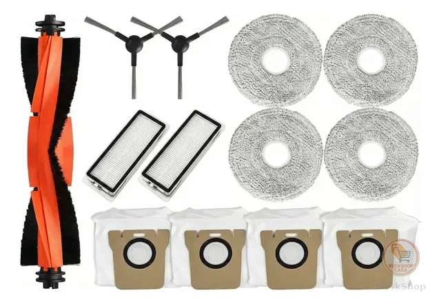 Kit 13 Acessórios Aspirador Robô Xiaomi X20 Max / Pro