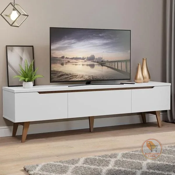 Rack para TV até 75 Polegadas Madesa Reims 2 Portas 1 Gaveta