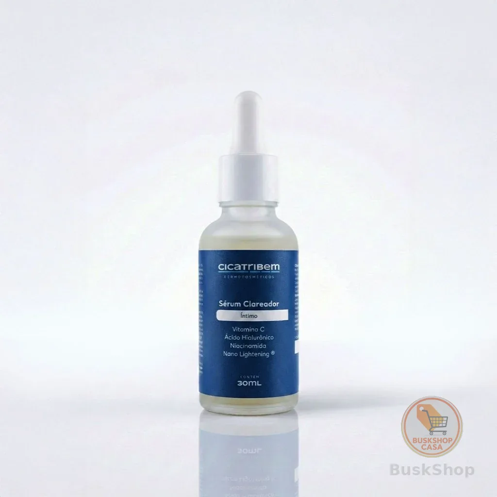 Sérum Clareador Íntimo Cicatribem 30ml Clareia Virilha Axilas e Região Íntima Uniformiza o Tom