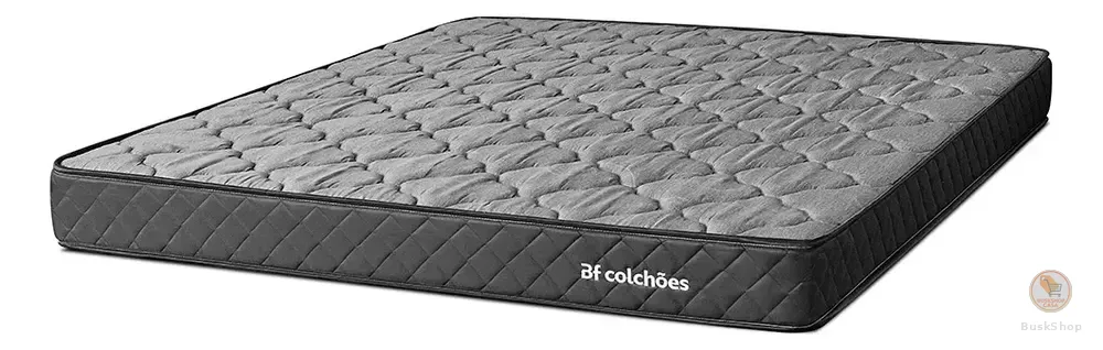 Colchão Casal Ortopédico Espuma D45 Extra Firme 138x188x17cm BF Colchões