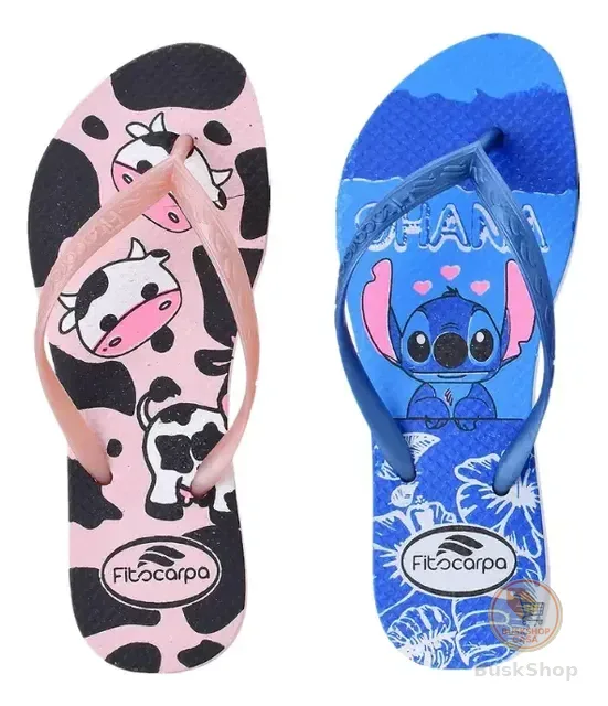 Kit 2 Chinelo Feminino Ortopédico Macio Verão Lançamento