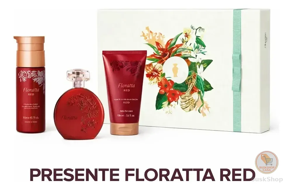 Kit Presente Floratta Red 2026 O Boticário 475mL