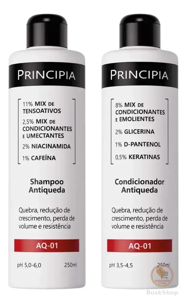 Principia Kit Shampoo E Condicionador Antiqueda Aq-01