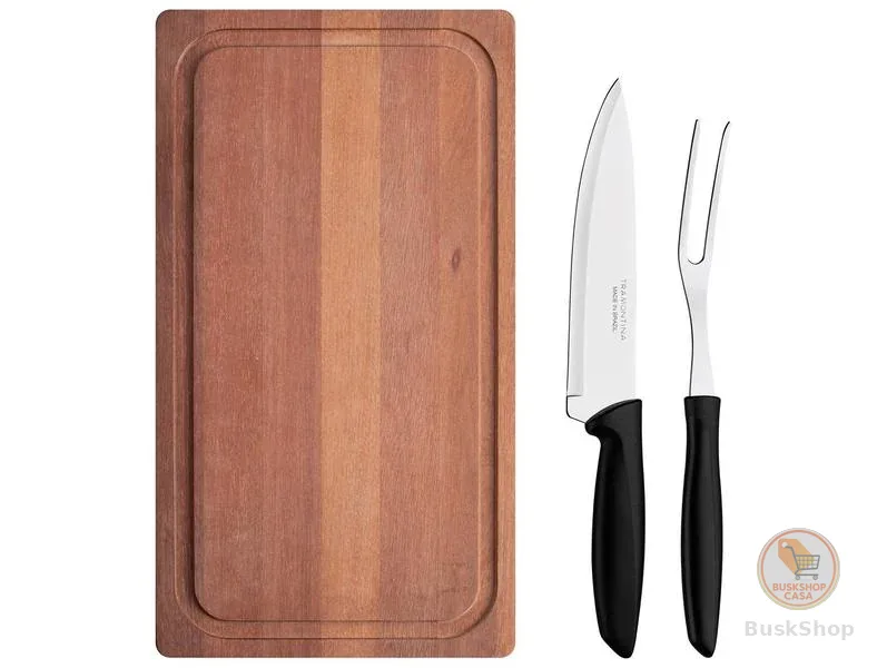 Kit Churrasco Tramontina Plenus 3 Peças