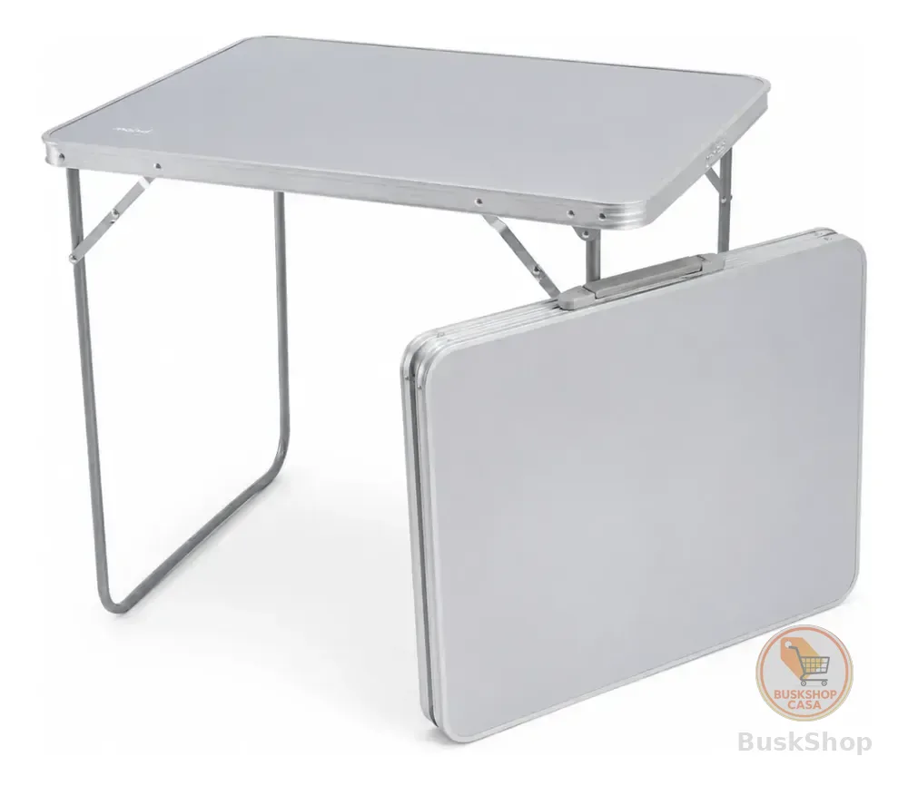 Mesa Prática Dobrável Mor 80x60 Portátil Multiuso Camping