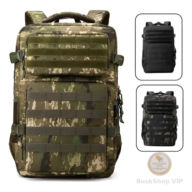 Mochila Tática Militar Impermeável 30 Litros Super Reforçada