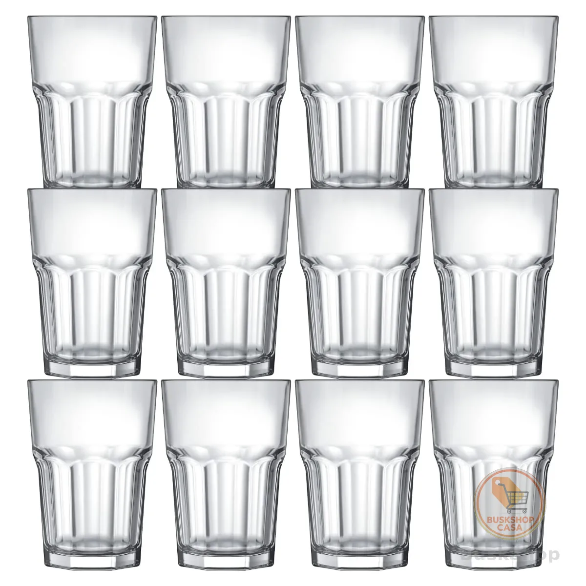 Copo Bristol Long Drink 410ml - Kit 12 Unidades
