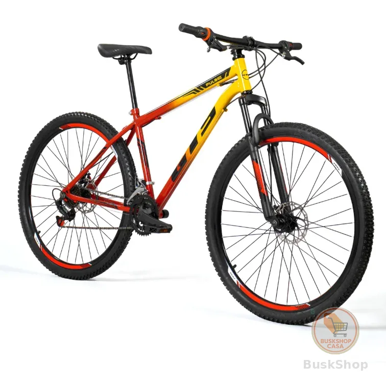 Bicicleta Aro 29 Aço Carbono Gts Pulse  24v Suspensão