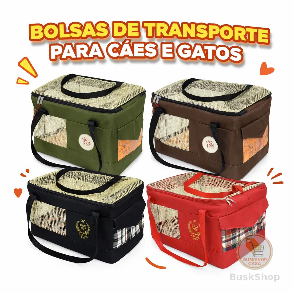 Bolsa Transporte Aéreo Pet Para todas as Linhas Aéreas