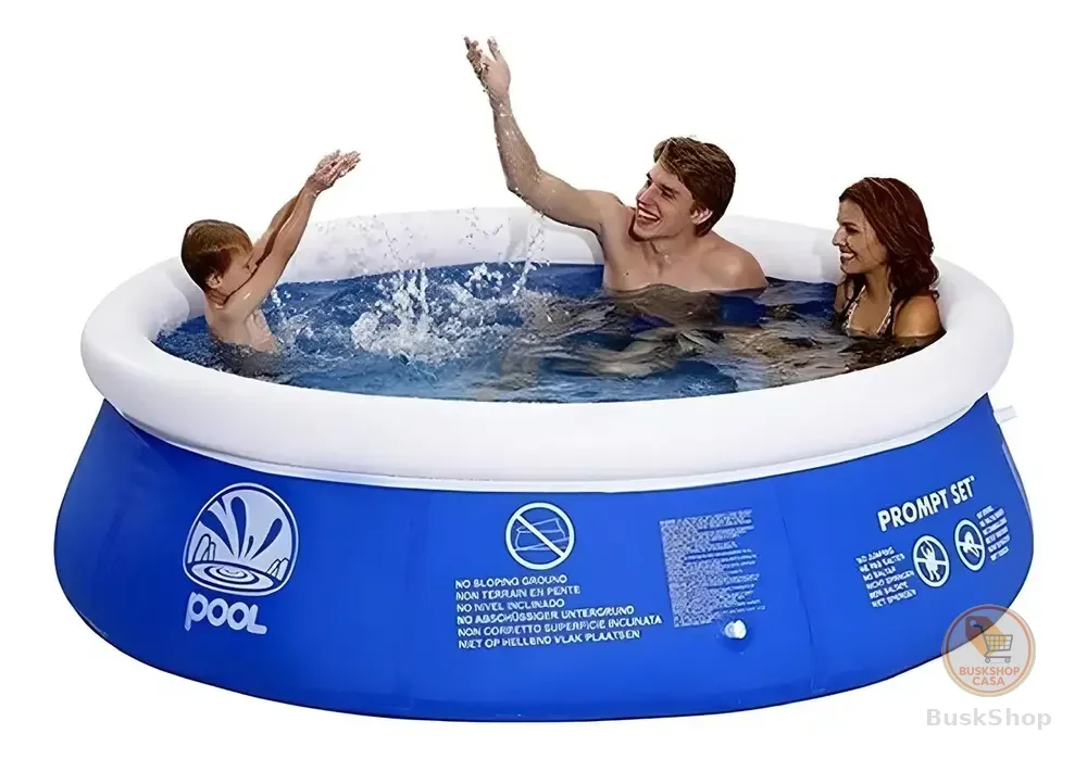 Piscina Inflável 1000L Redonda Azul Sun Way 1,68m x 51cm