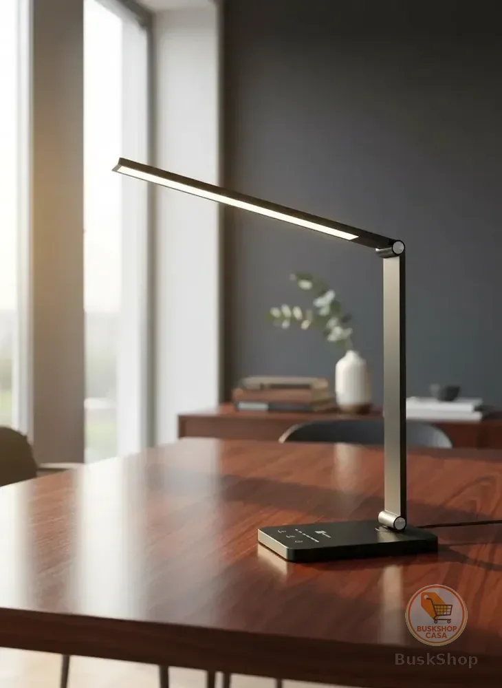 Desklamp V2 Preta Luminária De Mesa Led Portátil Smartzee