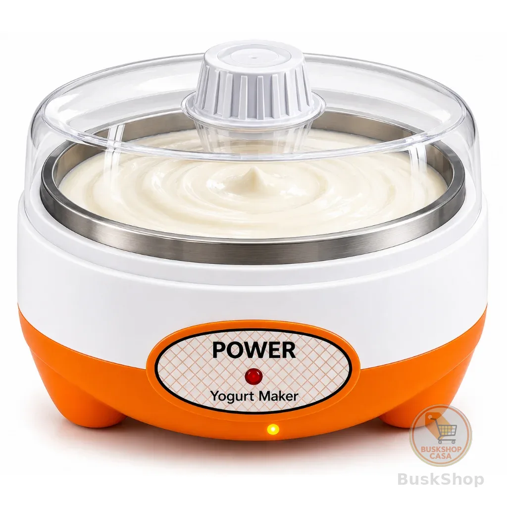 Máquina Fazer Iogurte Natural Grego Iogurteira Elétrica 1l