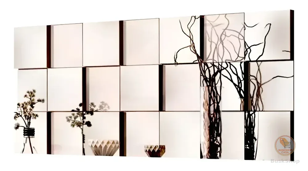 Espelhos Decorativos Vidro 3D Liverpool Corpo Inteiro Sala Cor da Moldura Preto
