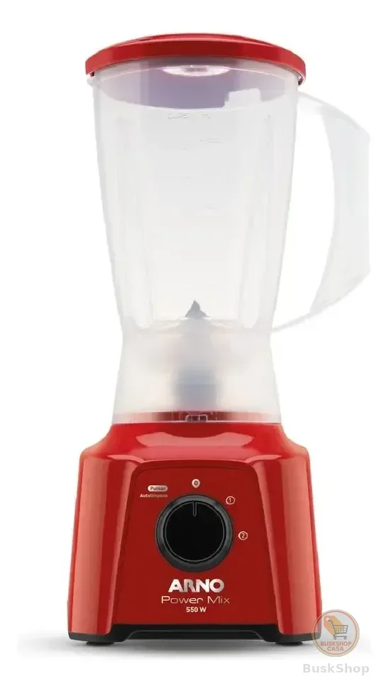 Liquidificador Arno Power Mix 1,25l 500w Cor Vermelho