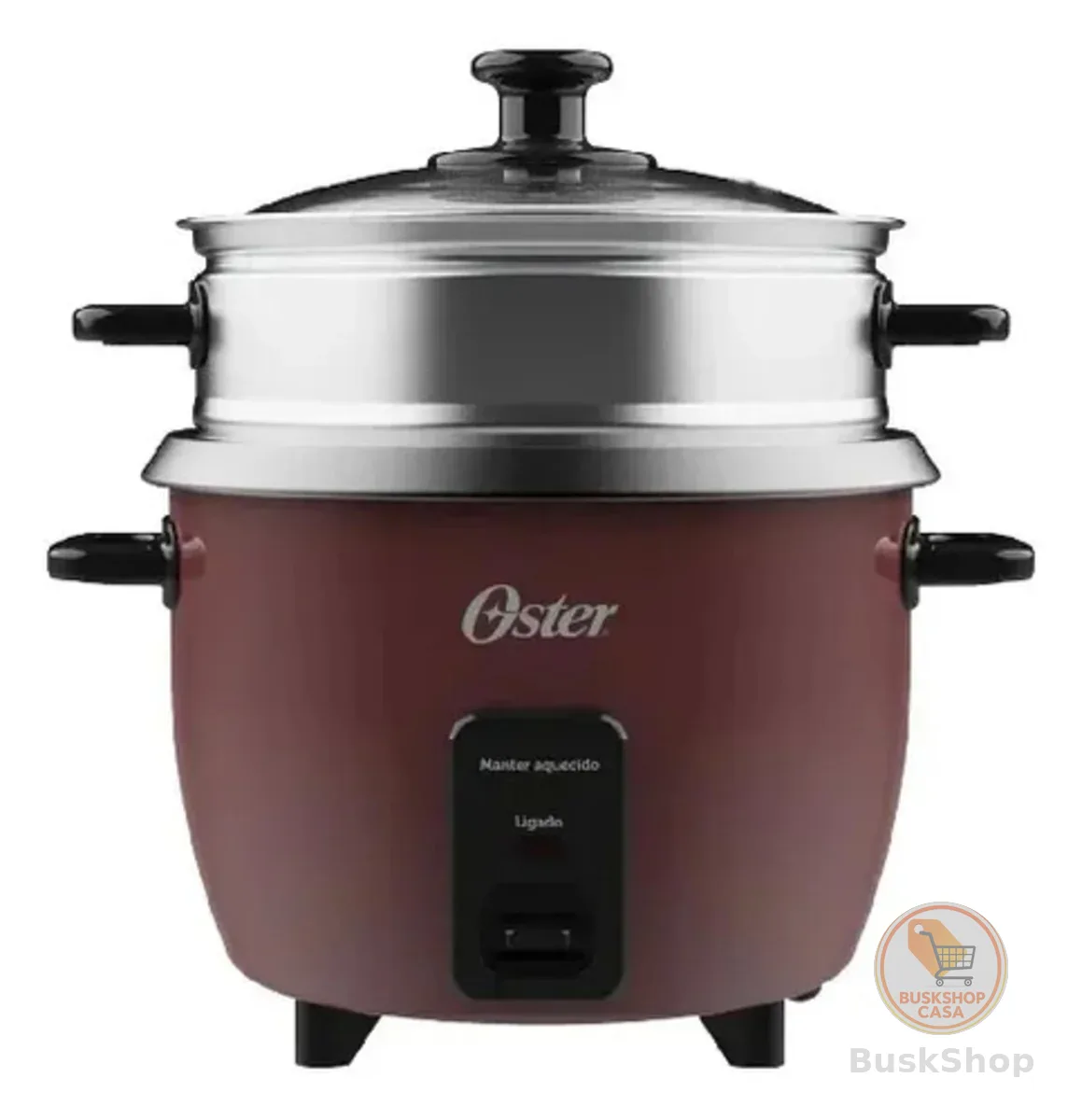 OSTER - Panela Elétrica De Arroz Oster OPAN310 Bordô 127v